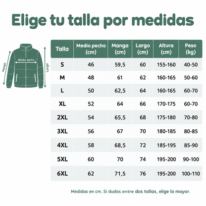 Chaqueta calefactable Termika™